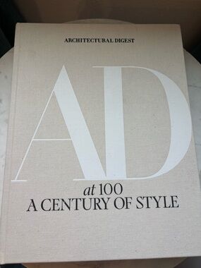✨ NWT AD ARCHITECTURAL DIGEST Hardcover Coffee Table Book 📖 NEW Linen Decor